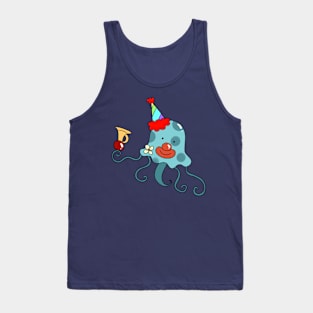 Silly Clown Jellyfish Tank Top